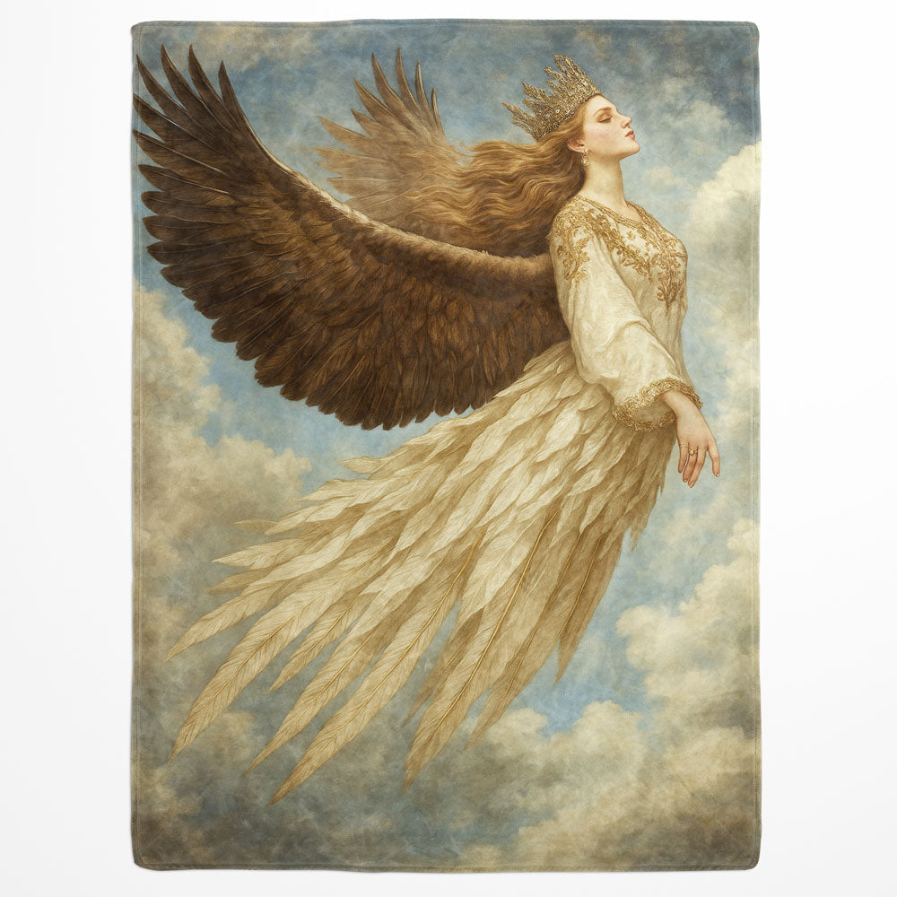 Plaid ange envol ciel