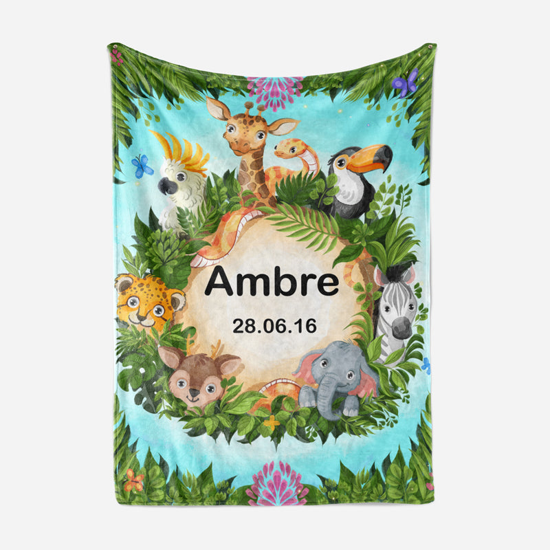 Plaid animaux mignons