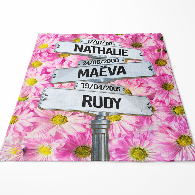 Plaid prénoms marguerite