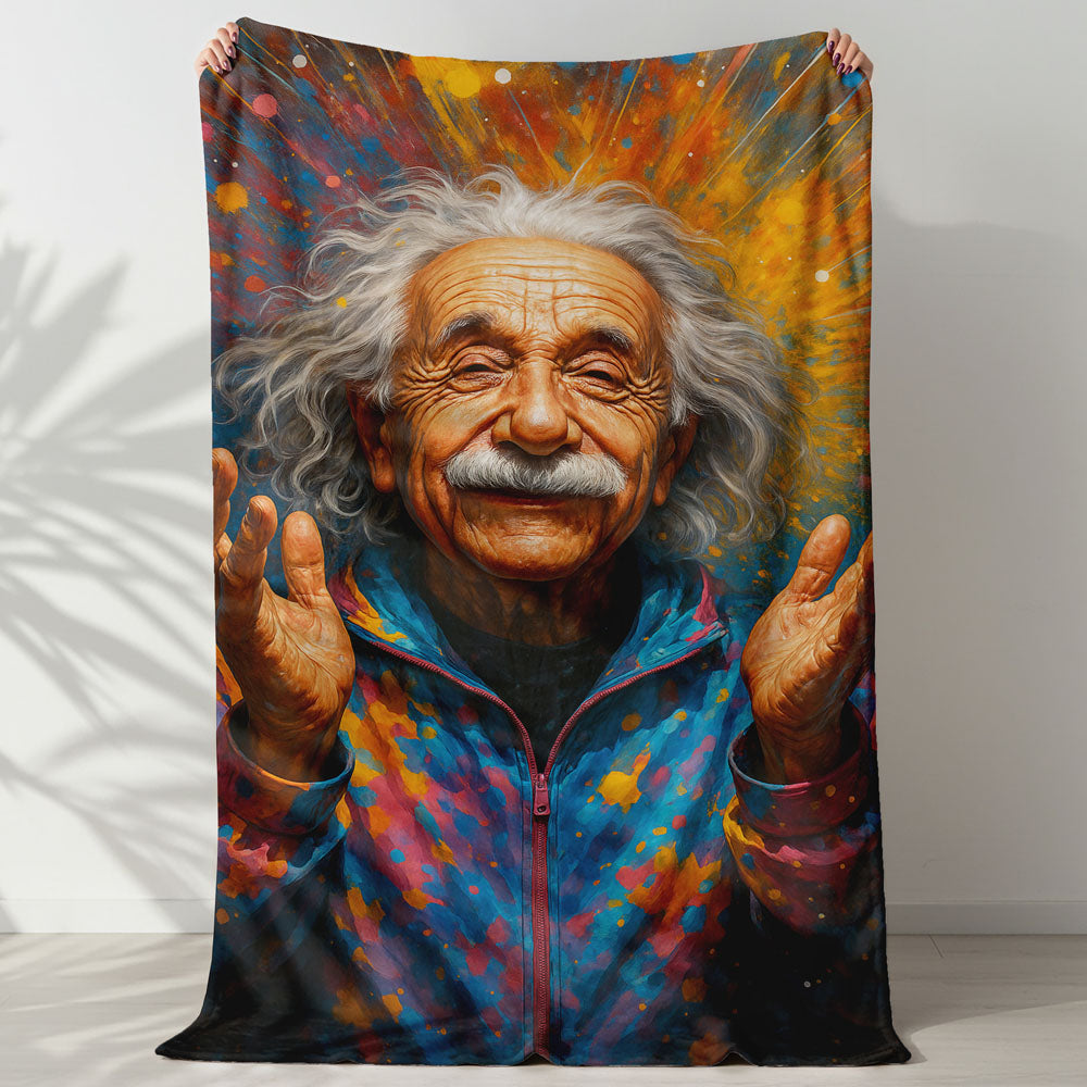 Plaid Albert Einstein coloré