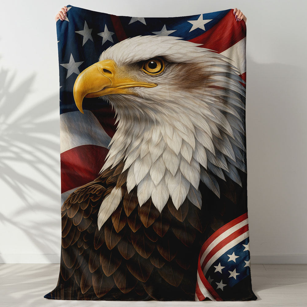 Plaid aigle drapeau Etats-Unis