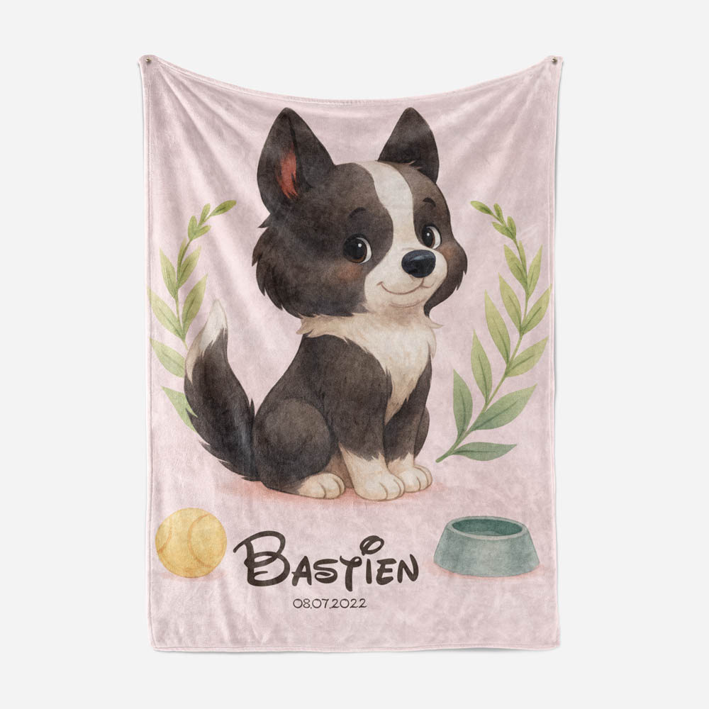 Plaid chien enfant