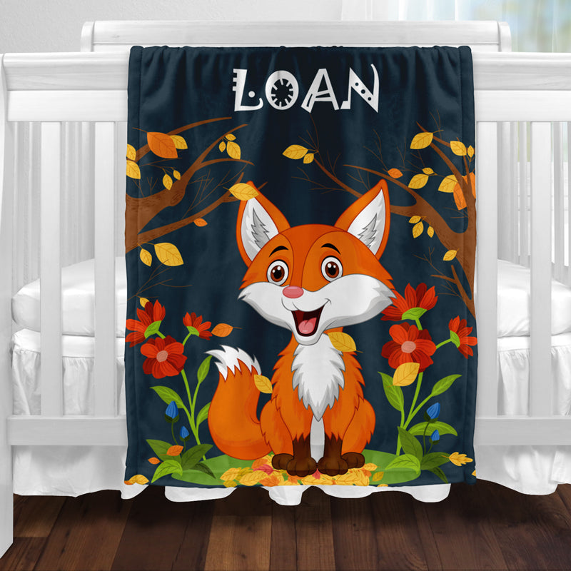 Plaid petit renard