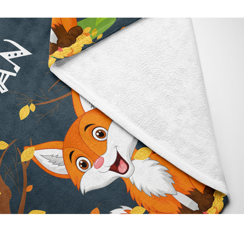 Plaid petit renard