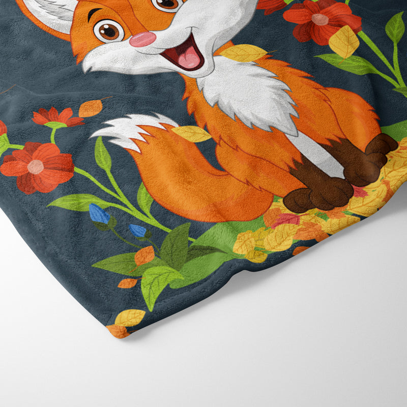 Plaid petit renard