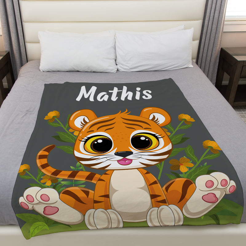 Plaid tigre prénom