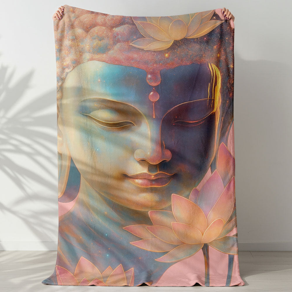 Plaid lotus Bouddha zen