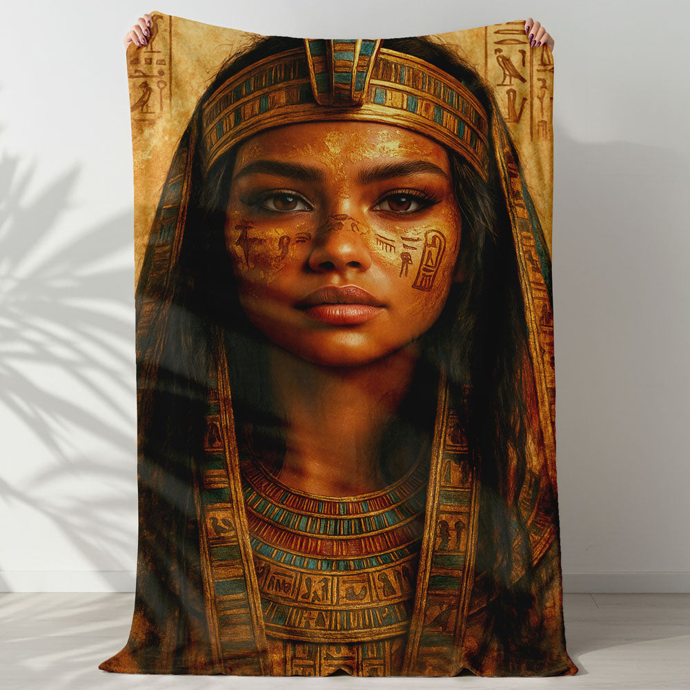 Plaid reine égyptienne