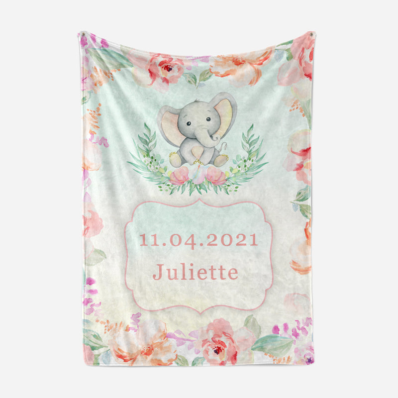 Plaid petit éléphant