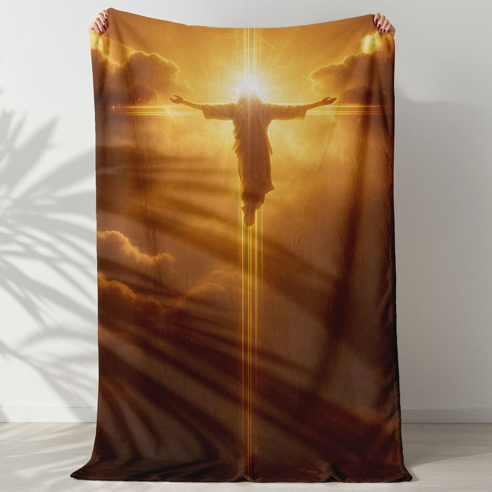 Plaid Jésus soleil transcendance
