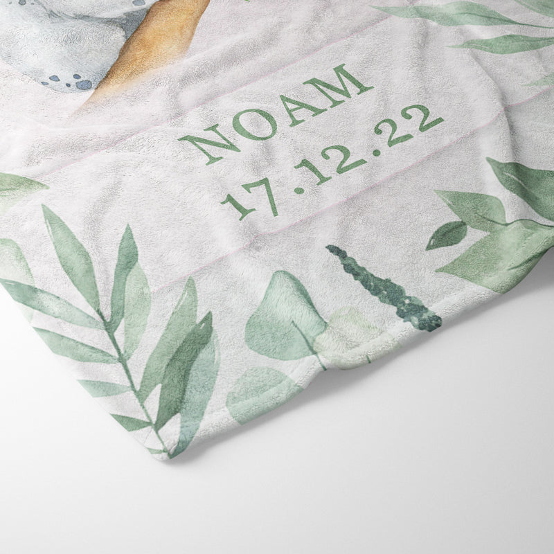 Plaid koala personnalisé