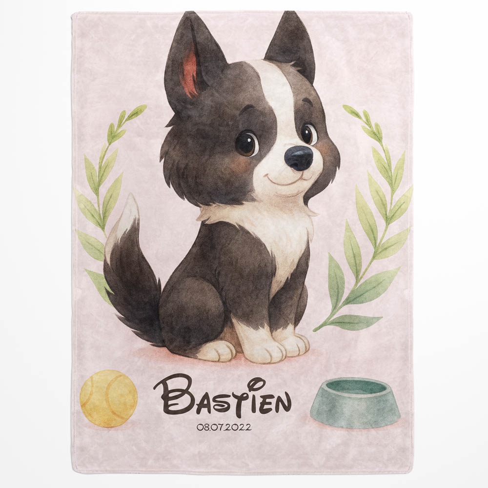 Plaid chien enfant