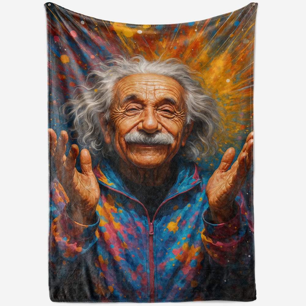 Plaid Albert Einstein coloré