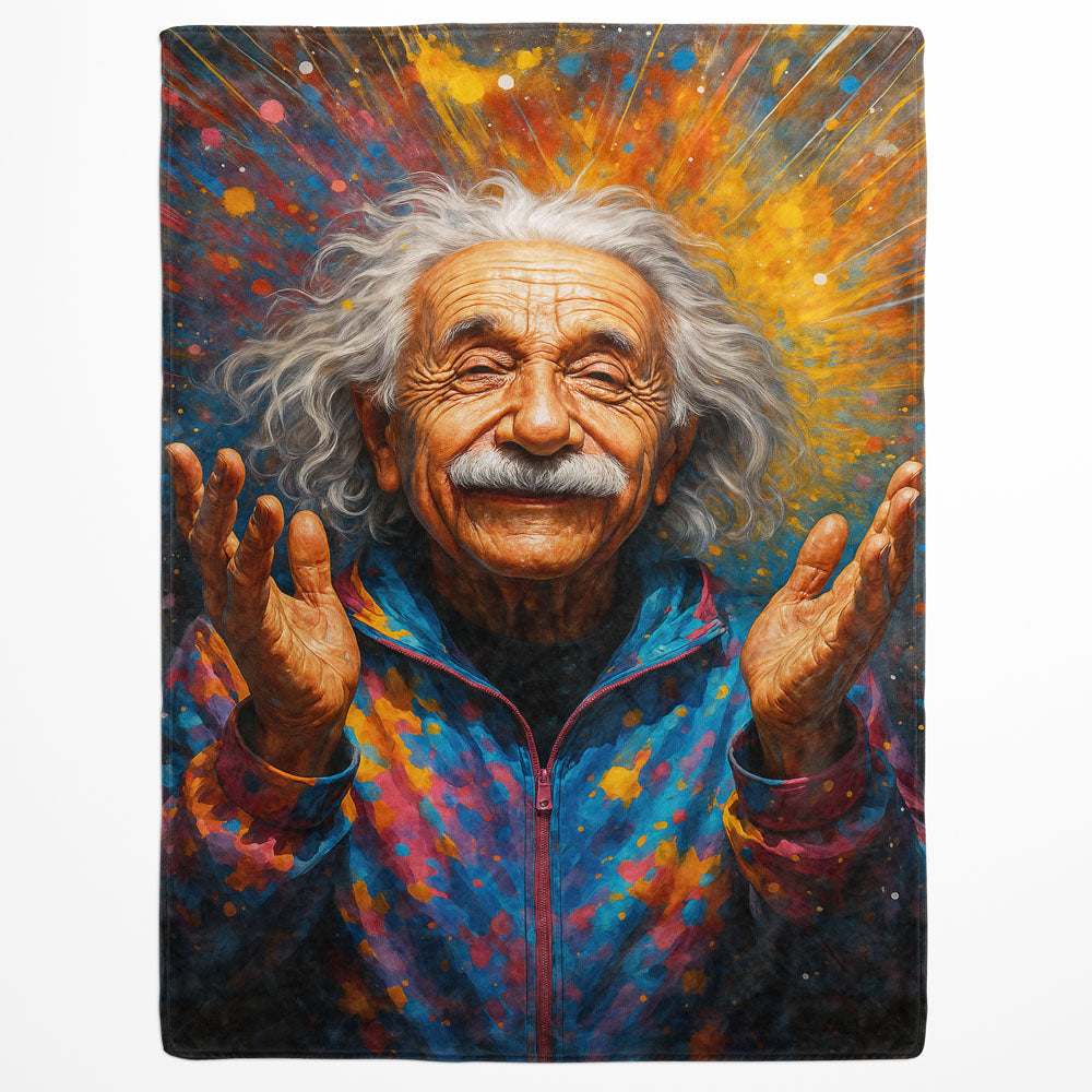Plaid Albert Einstein coloré