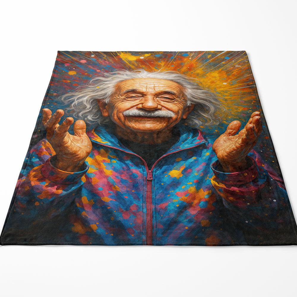 Plaid Albert Einstein coloré
