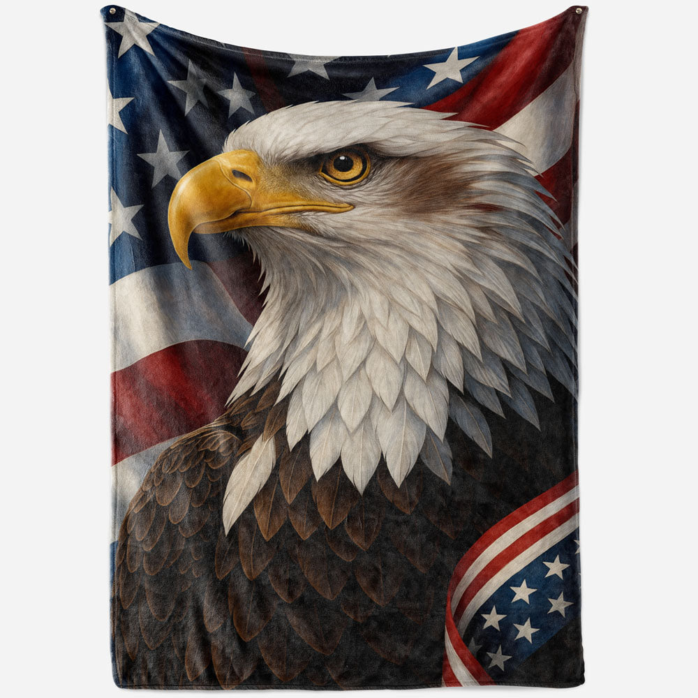 Plaid aigle drapeau Etats-Unis