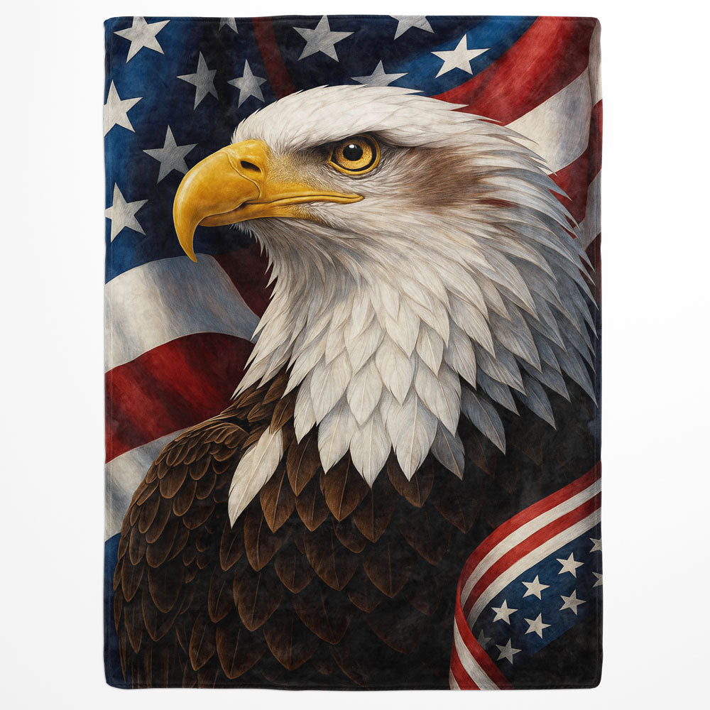 Plaid aigle drapeau Etats-Unis