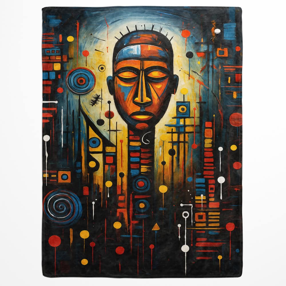 Plaid art moderne