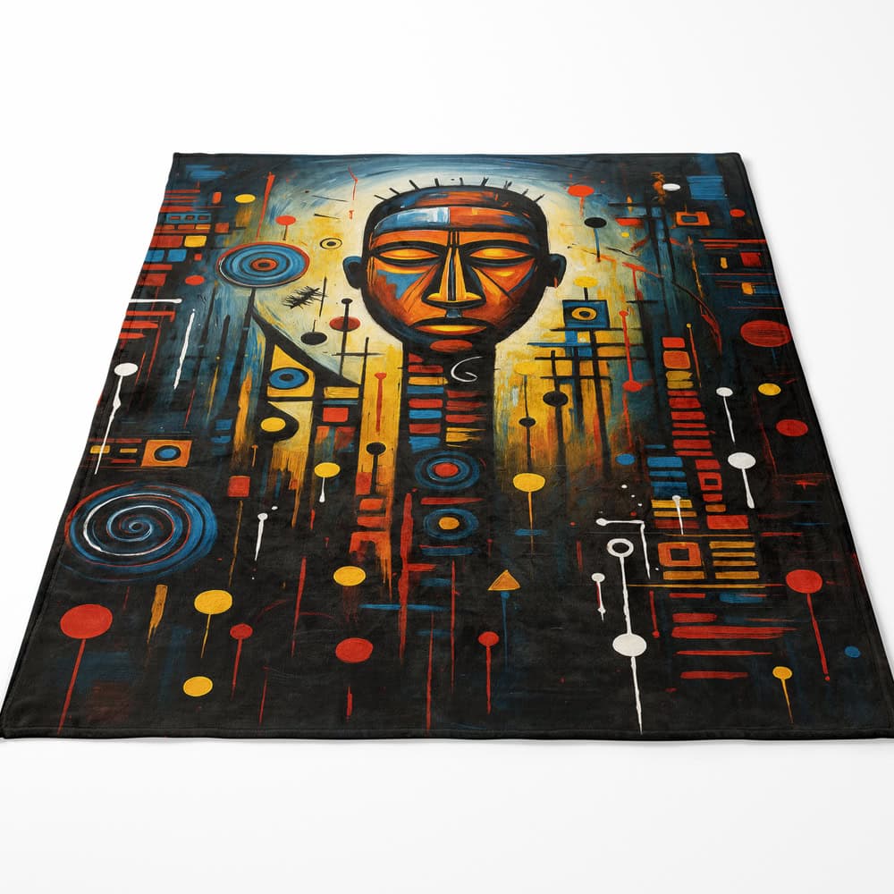 Plaid art moderne