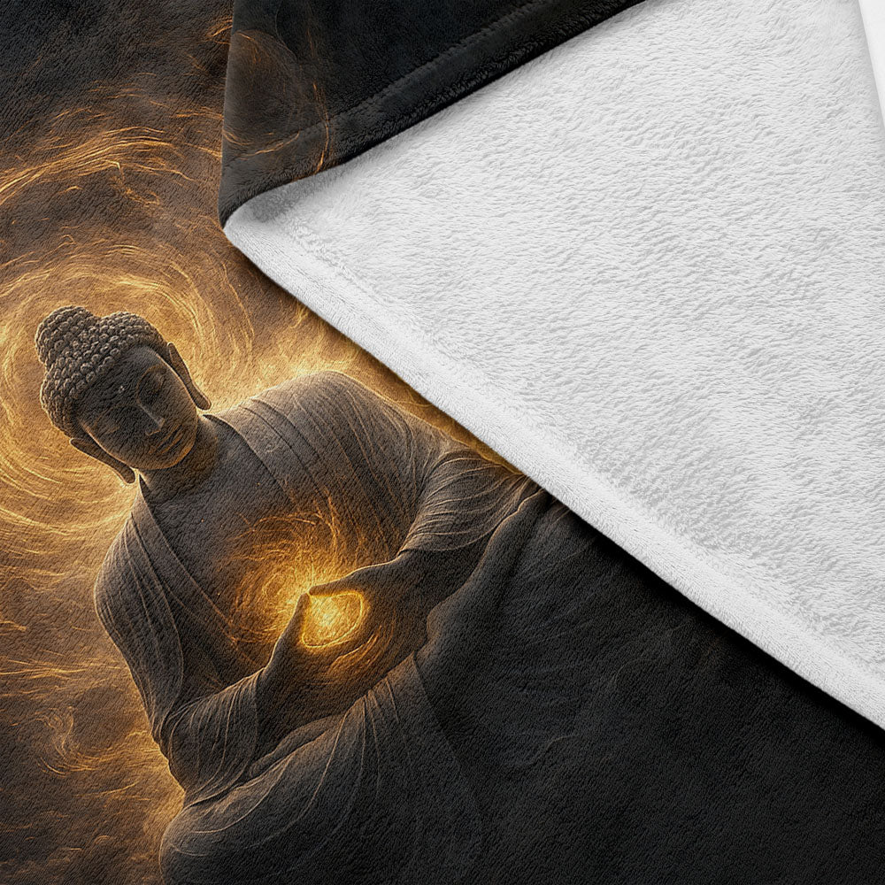 Plaid Bouddha aura lumineux