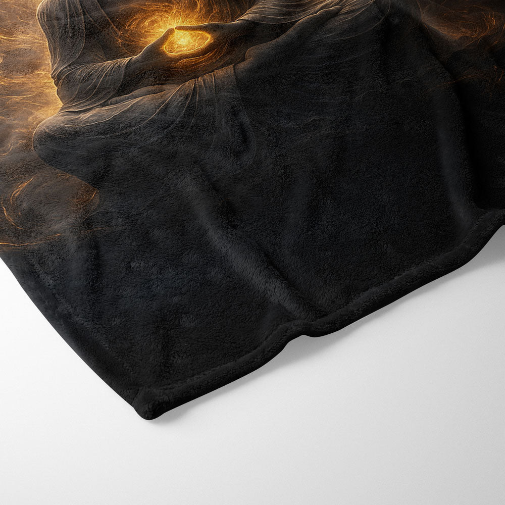 Plaid Bouddha aura lumineux