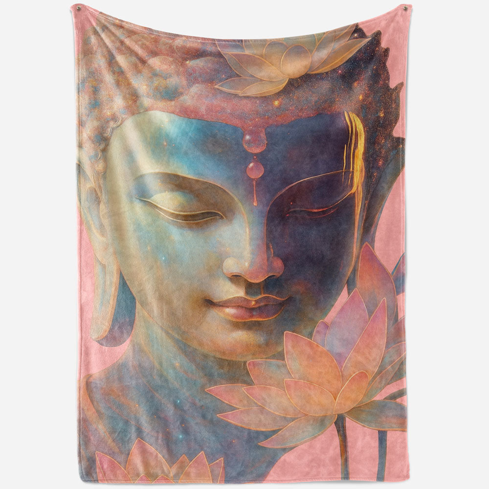 Plaid lotus Bouddha zen