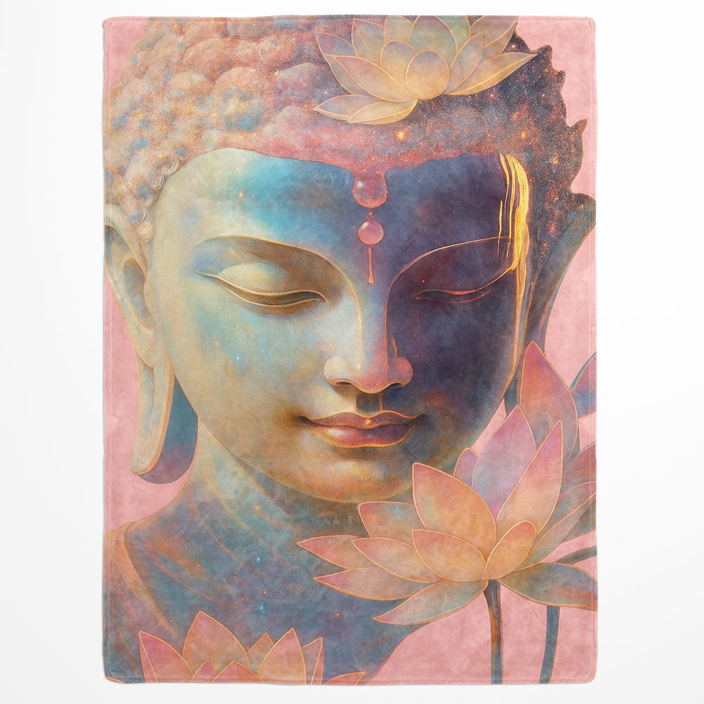 Plaid lotus Bouddha zen