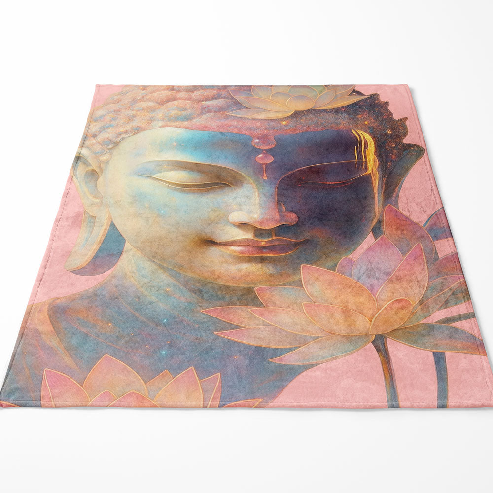 Plaid lotus Bouddha zen