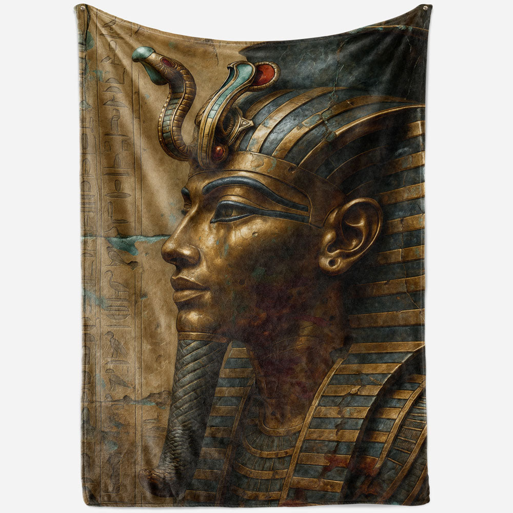 Plaid Egypte pharaon or