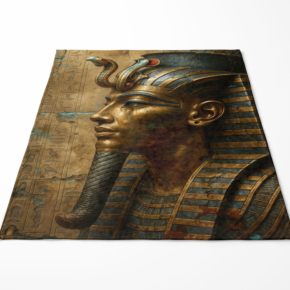 Plaid Egypte pharaon or
