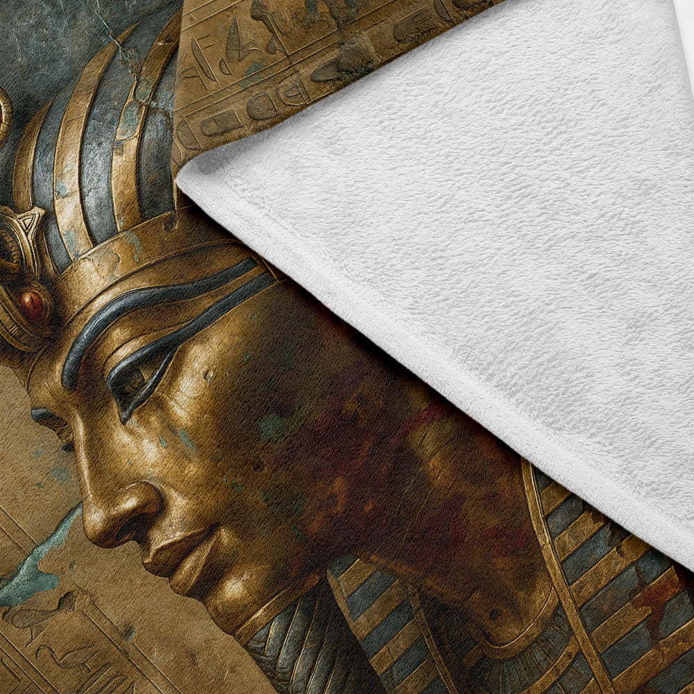 Plaid Egypte pharaon or