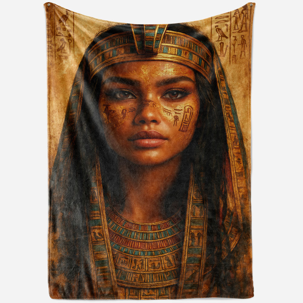 Plaid reine égyptienne