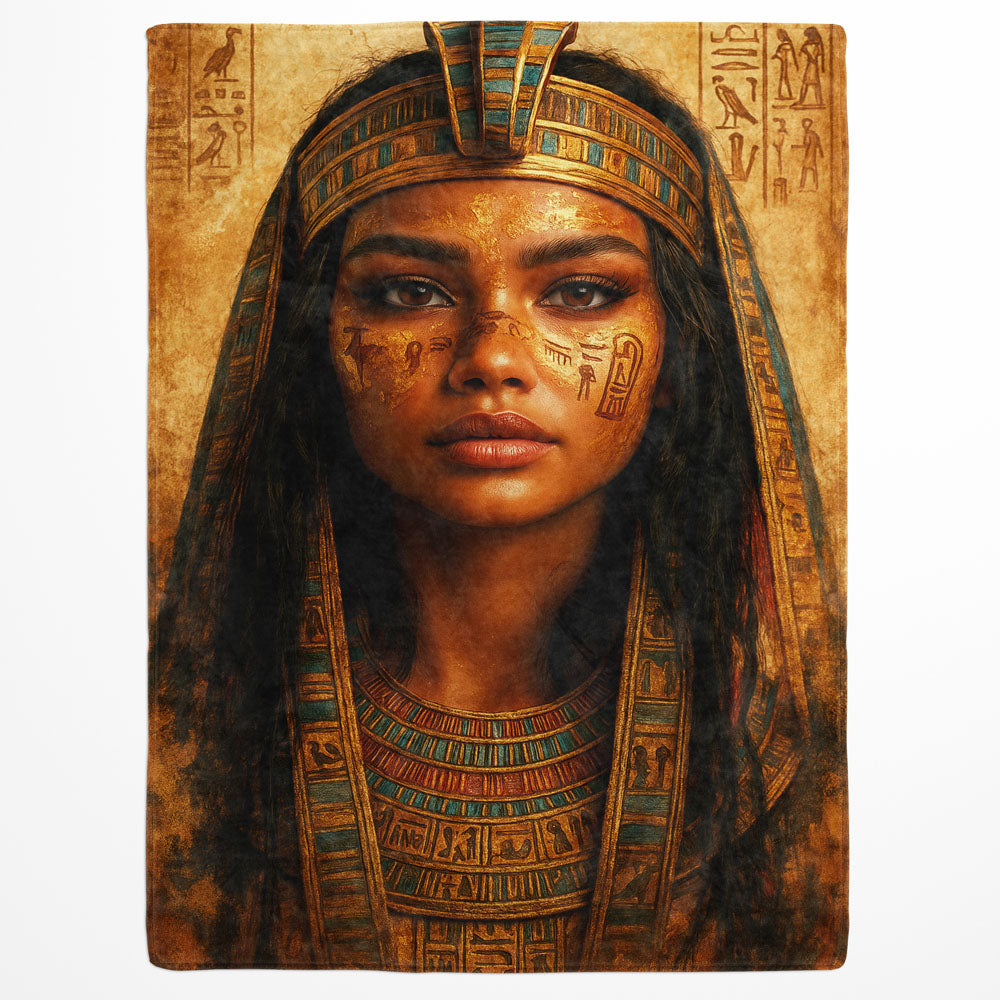 Plaid reine égyptienne