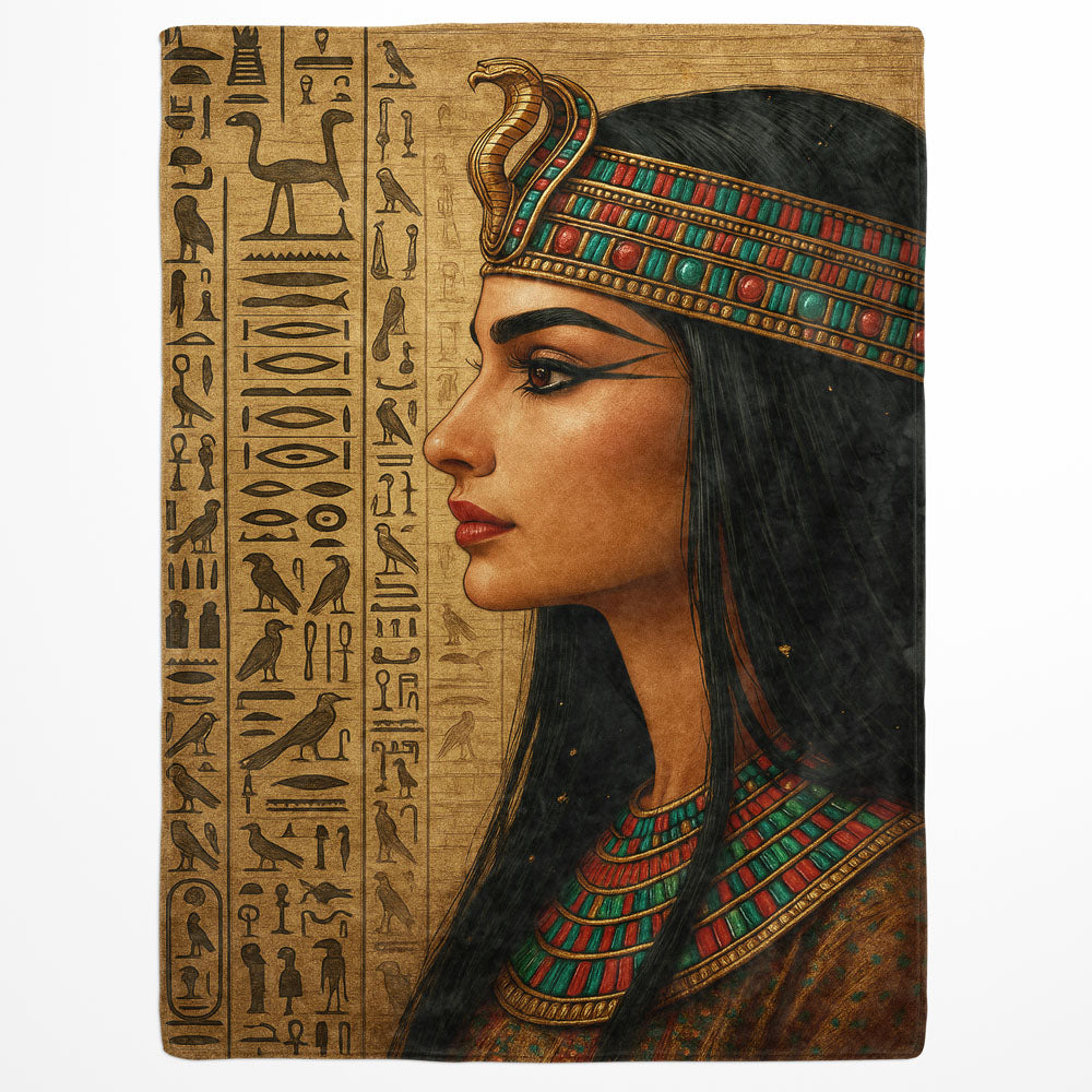 Plaid profil égyptienne