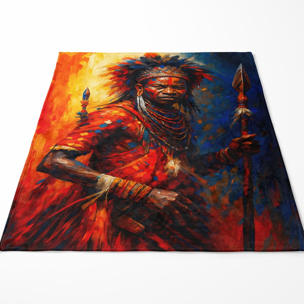 Plaid guerrier masaï
