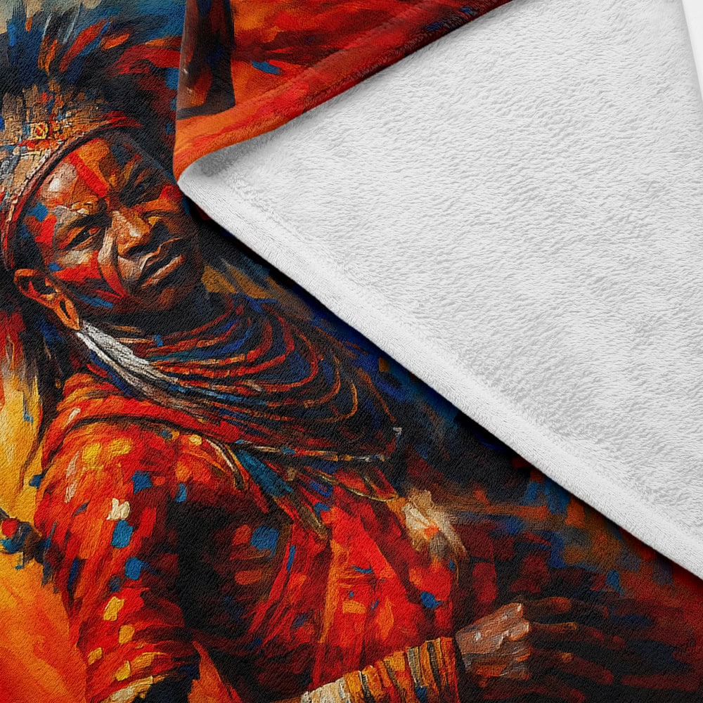 Plaid guerrier masaï