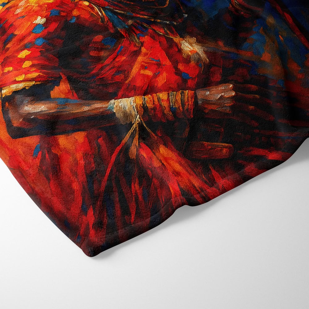 Plaid guerrier masaï