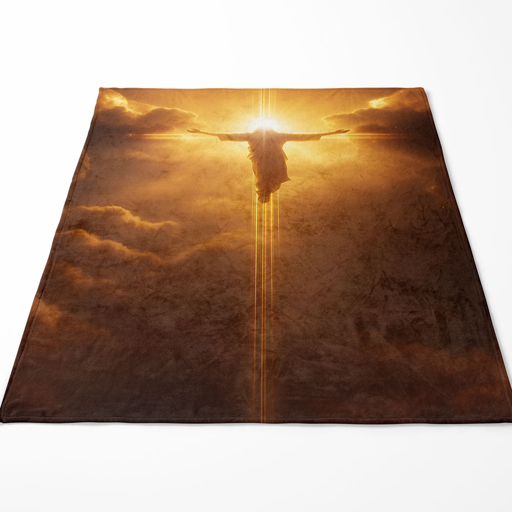 Plaid Jésus soleil transcendance