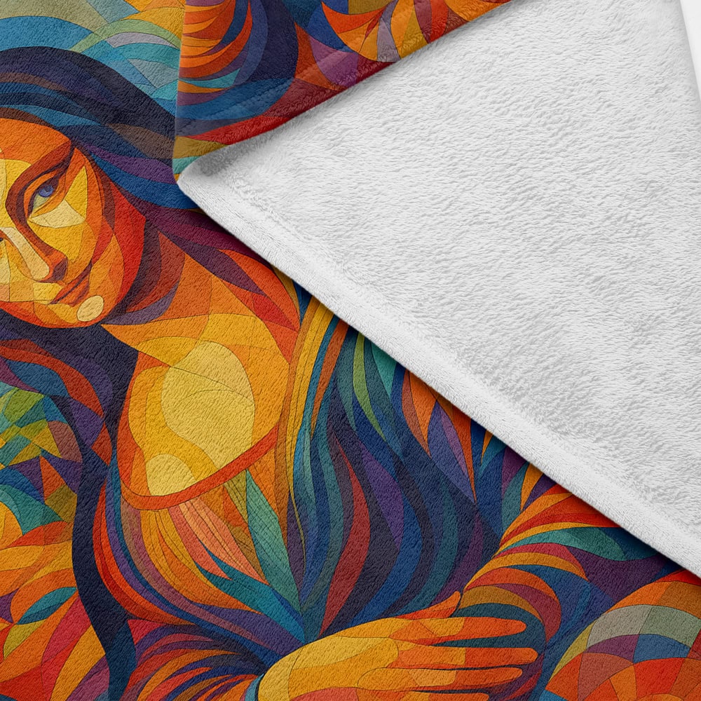 Plaid Mona Lisa coloré