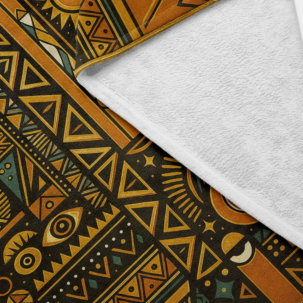 Plaid symboles africains