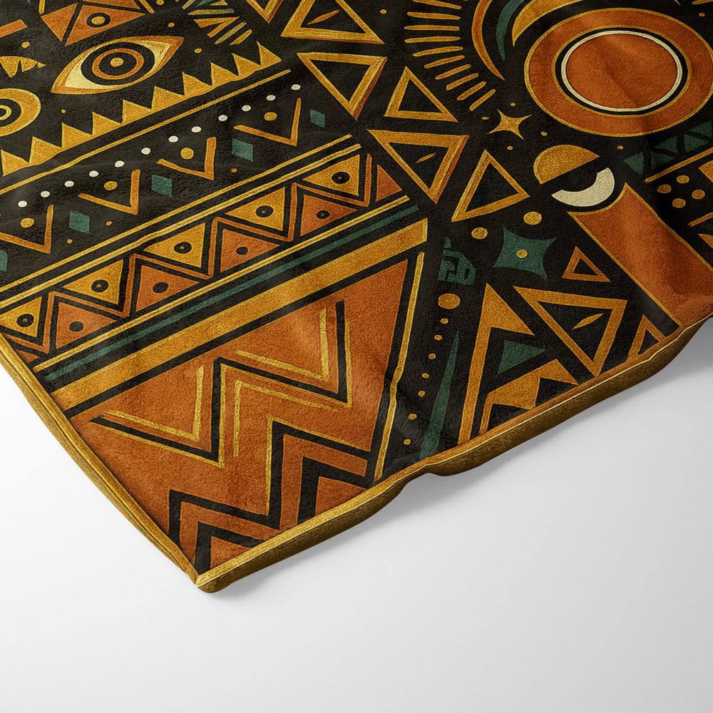 Plaid symboles africains