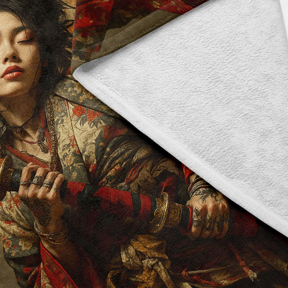 Plaid samouraï japonaise kimono