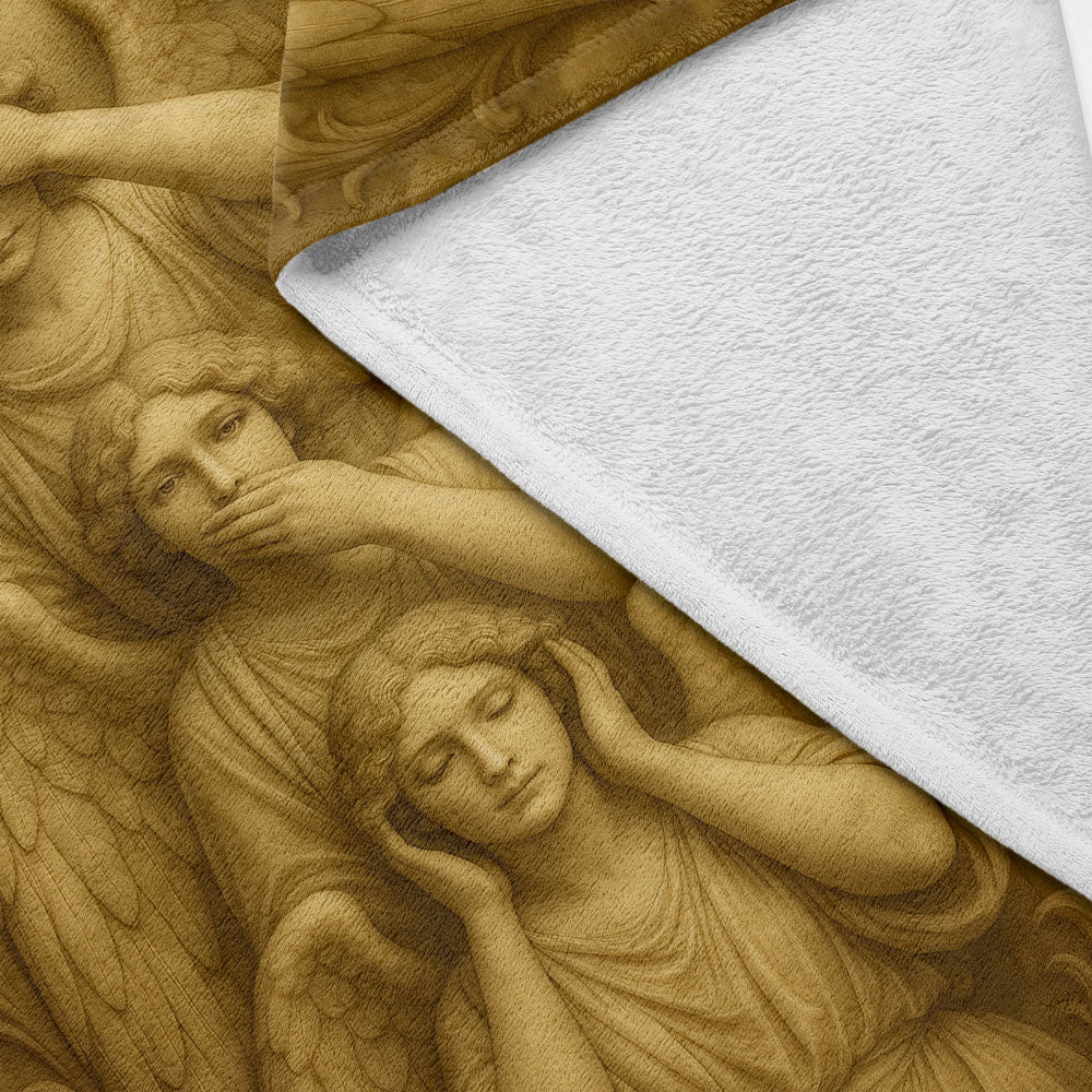 Plaid trois anges sagesse