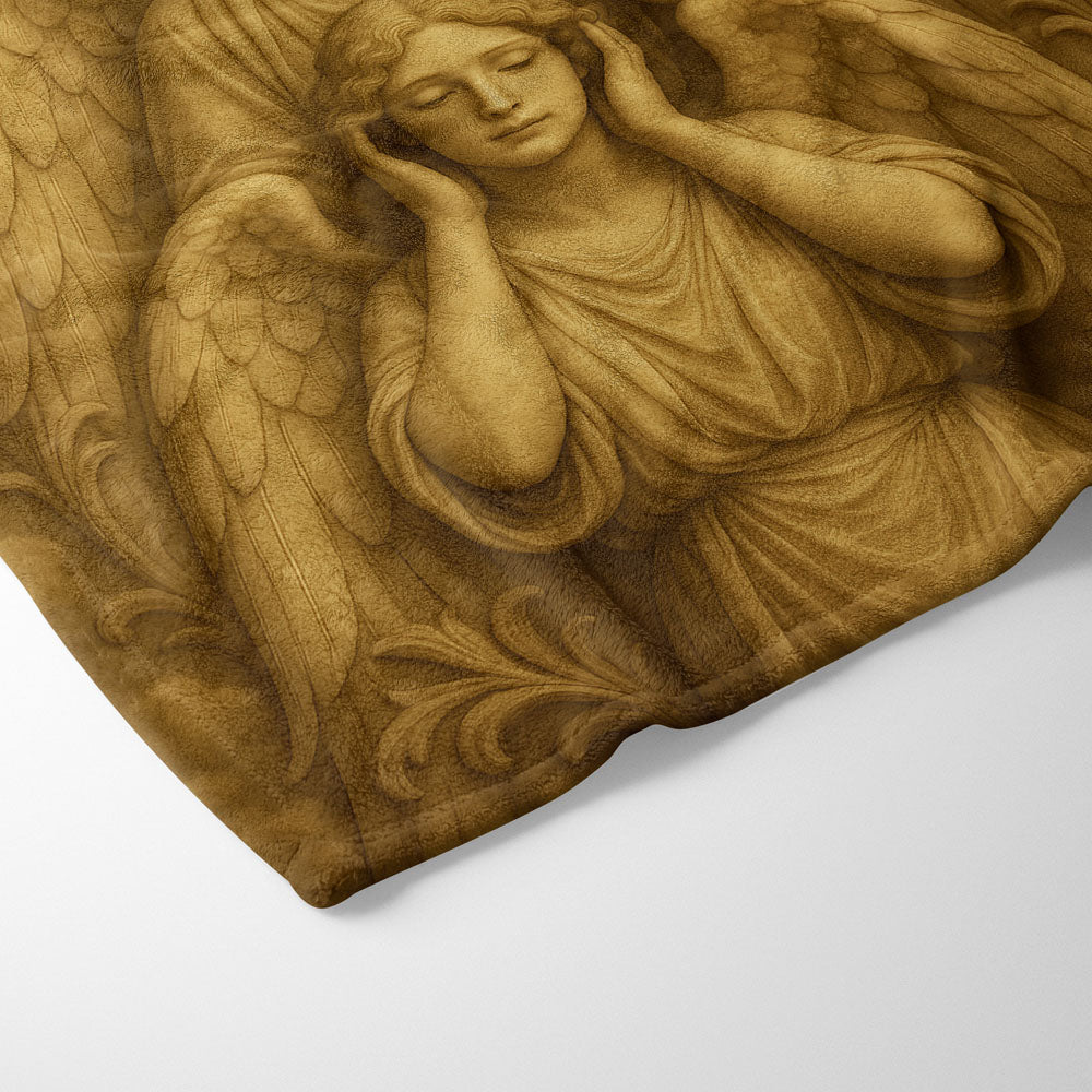 Plaid trois anges sagesse