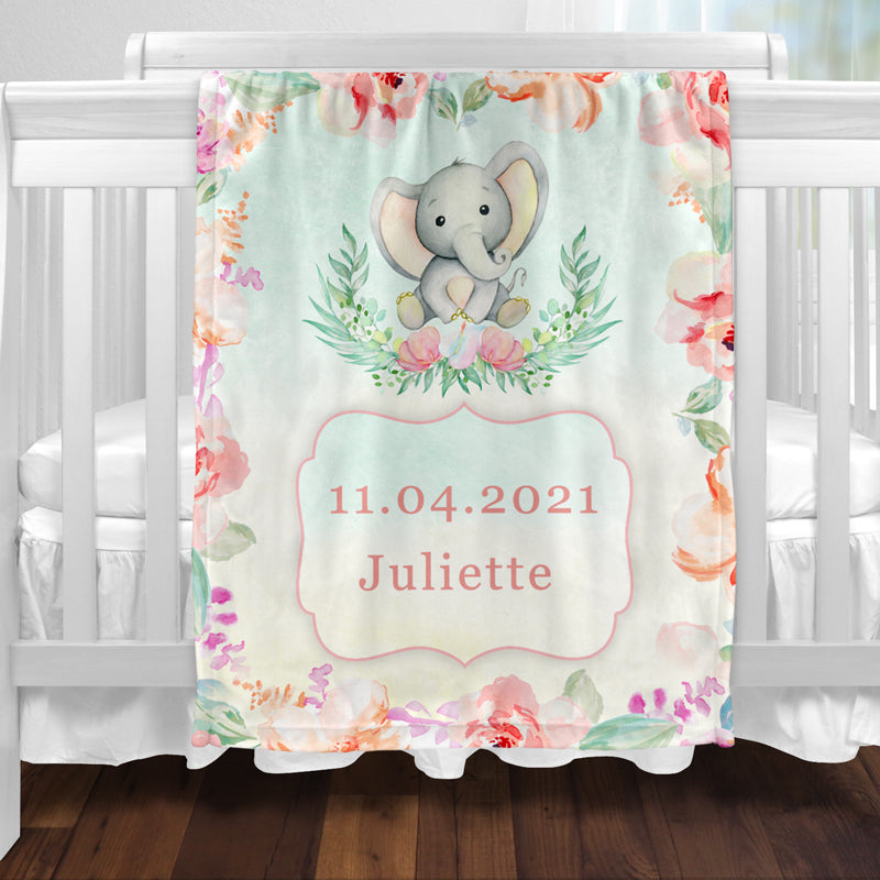 Plaid petit éléphant