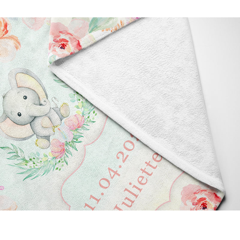 Plaid petit éléphant